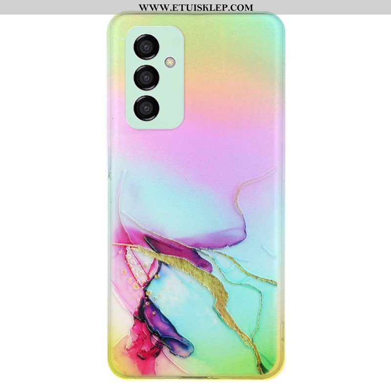 Etui do Samsung Galaxy M23 5G Marmur Z Efektem Lasera